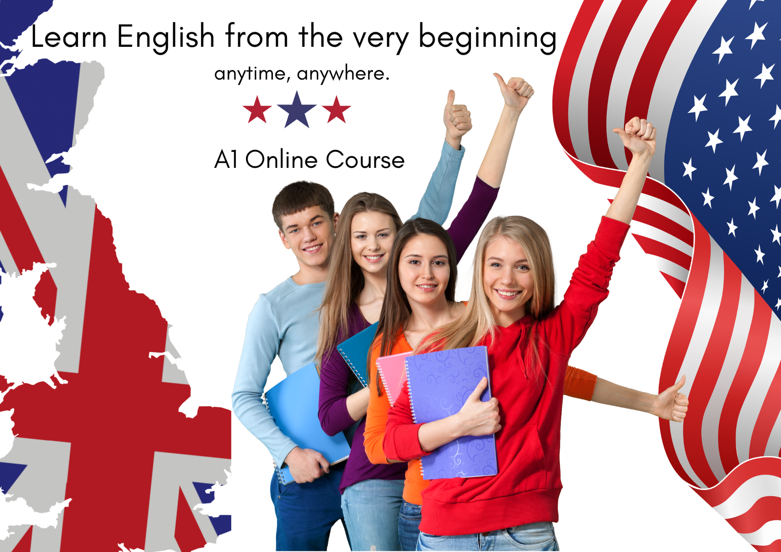 Learn English From the very Beginning: Anytime, Anywhere.